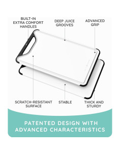 Juego de 3 Tablas de Cortar July Home, Plástico Apto Lavavajillas 2