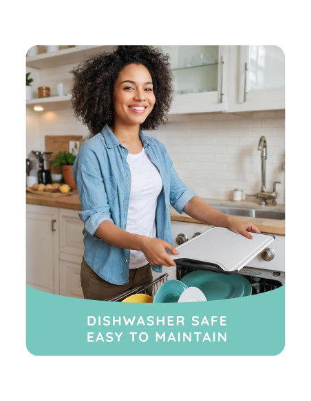 Juego de 3 Tablas de Cortar July Home, Plástico Apto Lavavajillas