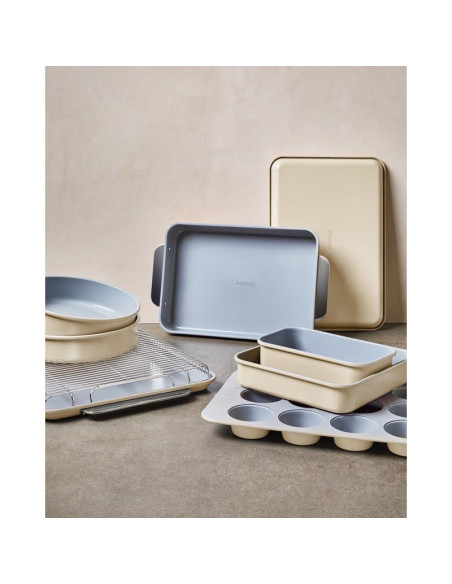 Sartén Cuadrada Antiadherente Caraway 22.86 cm Salvia