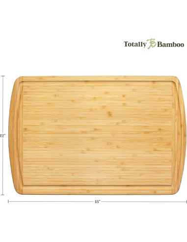 Tabla de Cortar de Bambú Totally Bamboo Malibu 45.72x30.48cm