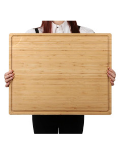 Tabla de Cortar de Bambú Orgánico 61x46 cm BAMOTTO