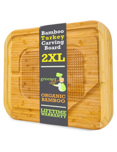 Tabla de Cortar de Carne 2XL Greener Chef 61x46cm Ecológica