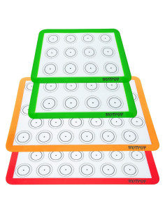Alfombrillas de Hornear Silicona HOTPOP 4 Piezas 41.91x29.46 cm