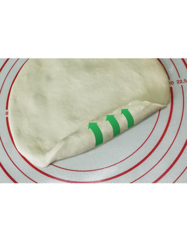 Tapete de Silicona Antideslizante Yansumi 81x61cm Rojo