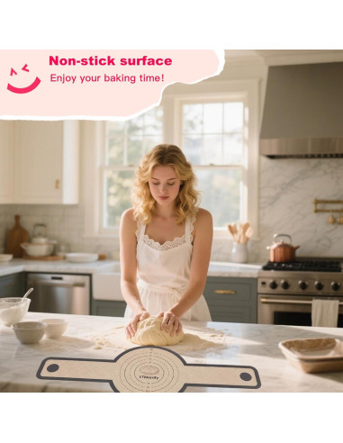 Alfombrilla de Silicona para Horno Holandés YTMerrify 2 PCS