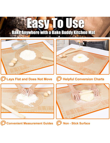 Alfombrilla de Silicona Antideslizante SZNOBC 61x91 cm