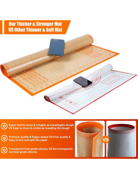 Alfombrilla de Silicona Antideslizante SZNOBC 61x91 cm