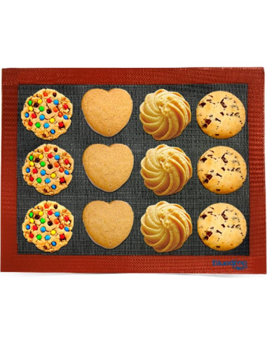 Alfombrilla de Hornear Silicona Bluedrop 30x40 cm Antiadherente