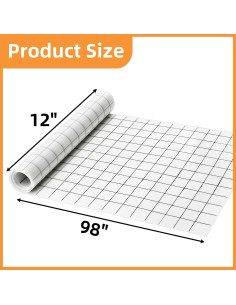 Rollo de Tapete de Silicona Antiadherente Covzoe 30.48x2.44m 2