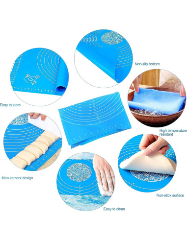 Alfombrilla de Silicona Pwsap 70x50 cm Antideslizante