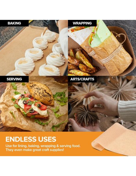 Hojas de Papel Pergamino Stock Your Home 200 Ct 27.1x34.9 cm