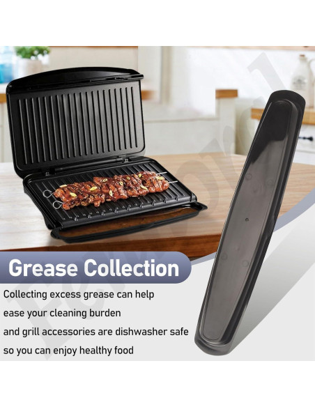 Bandeja de Goteo para Parrilla George Foreman 36.83 cm - 2 Pcs