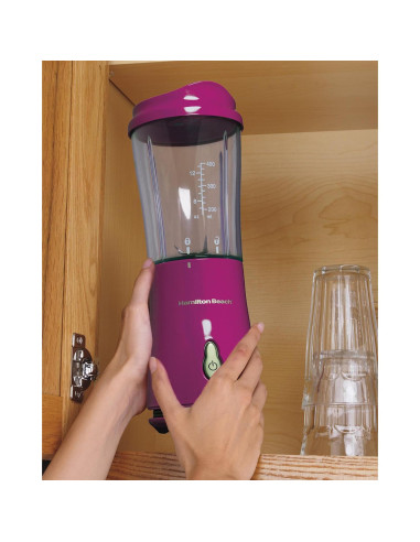 Hervidor Eléctrico de Vidrio Hamilton Beach 1.7L + Licuadora 14 Oz