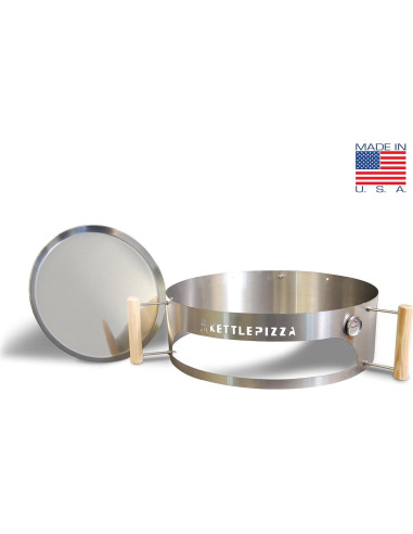 KettlePizza Básico 22.5 - Kit horno para parrillas de carbón
