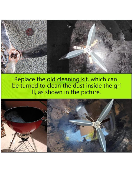 Kit de Limpieza One-Touch Weber 7444 para Parrillas 22.5"