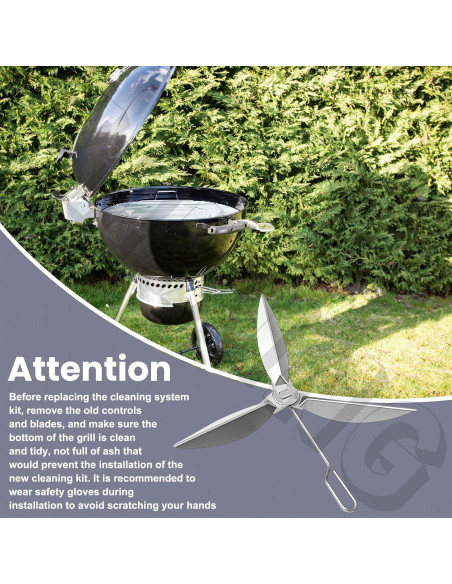 Kit de Limpieza One-Touch Weber 7444 para Parrillas 22.5"