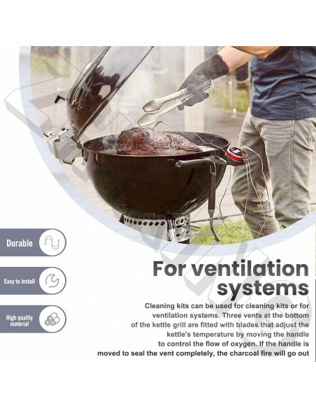 Kit de Limpieza One-Touch Weber 7444 para Parrillas 22.5"