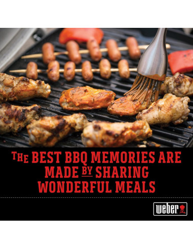 Cubierta de Parrilla de Carbón Weber 7173 Negra 91.4x86.4 cm