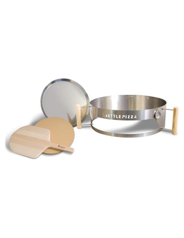 KettlePizza Deluxe 22.5 - Kit horno pizza para parrillas 57cm