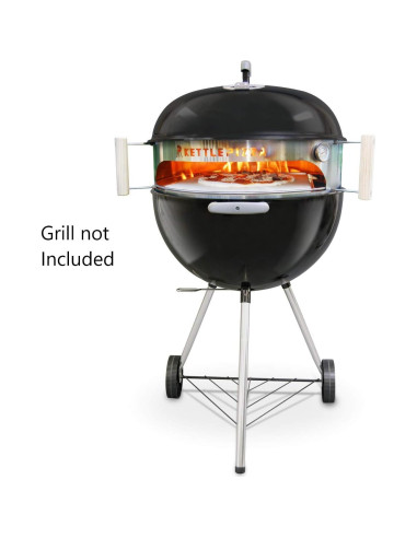 KettlePizza Deluxe 22.5 - Kit horno pizza para parrillas 57cm