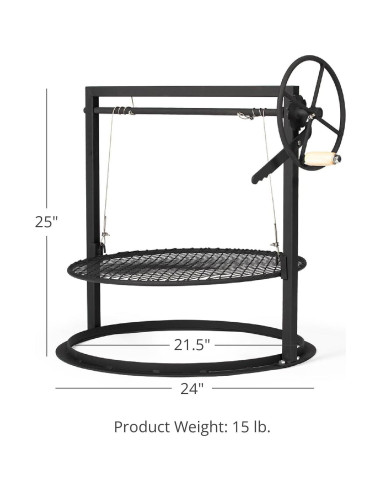 Accesorio Parrilla Ajustable Titan Great Outdoors 61 cm