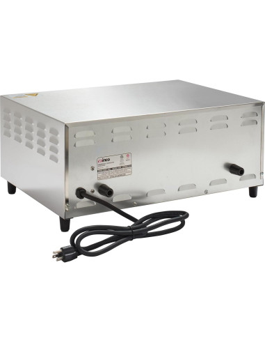 Horno de Pizza Eléctrico Winco EPO-1 30.48 cm Acero Inoxidable