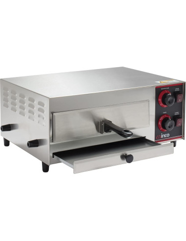 Horno de Pizza Eléctrico Winco EPO-1 30.48 cm Acero Inoxidable