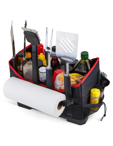 Caddy Grande para Parrilla Grillman - Organizador 42.5x27x24.5cm