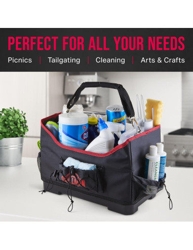 Caddy Grande para Parrilla Grillman - Organizador 42.5x27x24.5cm