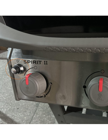 Interruptor de Encendido Weber 66220 para Parrillas Genesis II y Spirit II