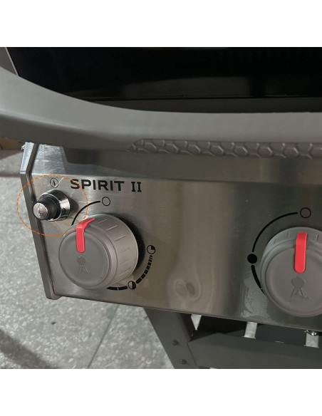 Interruptor de Encendido Weber 66220 para Parrillas Genesis II y Spirit II