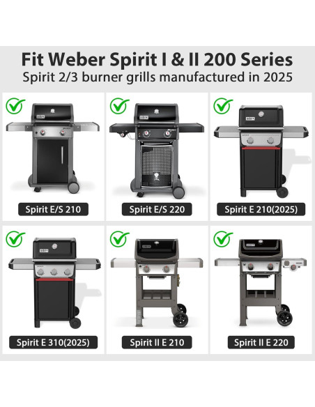 Plancha de Cerámica Utheer para Parrilla Weber Spirit 200/300