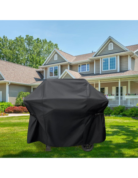 Funda para Parrilla Agustone 48x27x42cm Impermeable Negra Funda para Parrilla Agustone 48x27x42cm Impermeable Negra