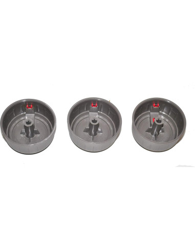 Juego de 3 Perillas de Control Weber 67029 para Parrillas Spirit II 310