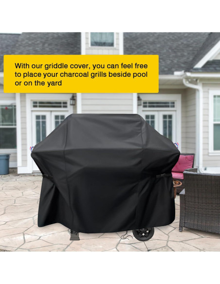 Funda para Parrilla Agustone 48x27x42cm Impermeable Negra Funda para Parrilla Agustone 48x27x42cm Impermeable Negra