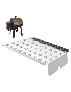 Baffle de Calor de Acero Inoxidable para Parrillas Camp Chef 24