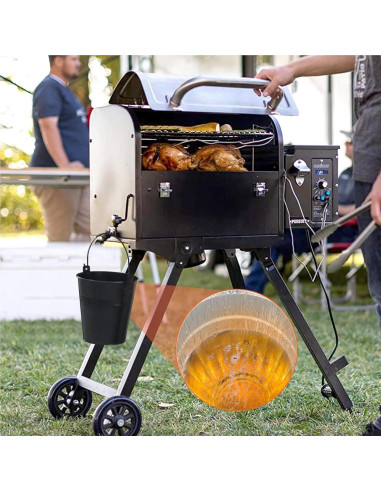 Cubeta de Grasa para Parrilla Unidanho con 10 Forros de Aluminio