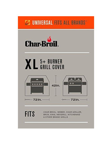 Cubierta de Parrilla Extra Grande Char-Broil 5+ Quemadores
