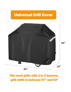 Cubierta de Parrilla Utheer 165 cm a Prueba de Agua para BBQ 2
