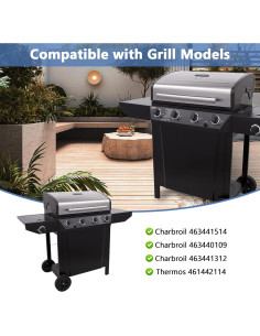 Kit de Piezas de Repuesto para Parrilla Adviace 4 Quemadores 2