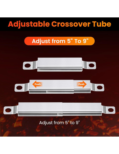 Piezas de Repuesto Parrilla Wanchao para Charbroil 4 Quemadores