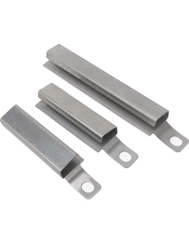 Tubo de Cruce Ajustable Utheer Acero Inoxidable 304 4 Pzas