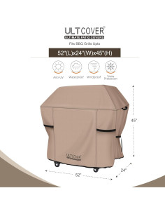 Funda Impermeable para Parrilla ULTCOVER 132 cm Marrón 2