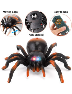 Araña Tarantula RC Liberty Imports - Juguete Inalámbrico 15.5 cm 2