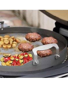 Plancha Redonda Skyflame 46.99 cm con Drenaje de Grasa 2