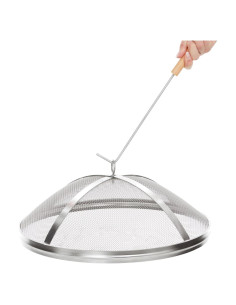 Cubierta de Chispas COSPARX para Fogata Bonfire Acero Inoxidable