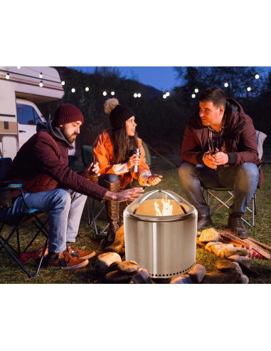 Cubierta de Chispas COSPARX para Fogata Bonfire Acero Inoxidable