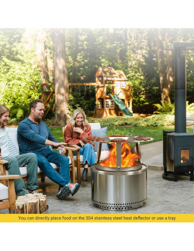 Deflector de Calor Toriexon para Fogata Bonfire 63.5 cm