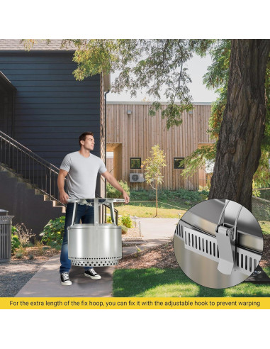 Deflector de Calor Toriexon para Fogata Bonfire 63.5 cm