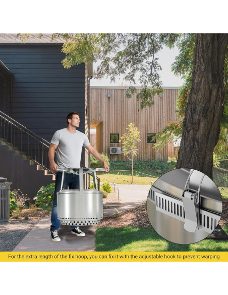 Deflector de Calor Toriexon para Fogata Bonfire 63.5 cm